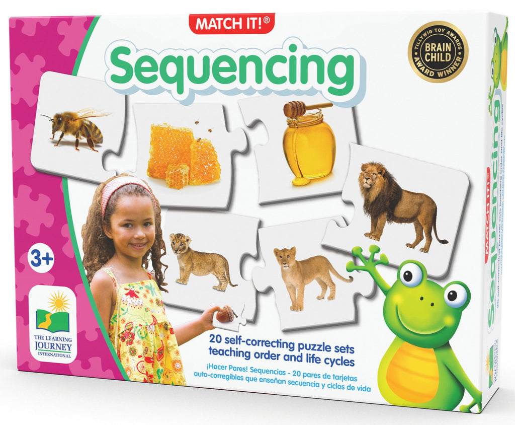 PUZZLE POTRIVESTE SECVENTELE - THE LEARNING JOURNEY (TLJ419212) - Libelula Vesela - Jucarii