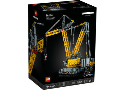 MACARA PE SENILE LIEBHERR LR 13000 - LEGO TECHNIC - LEGO (42146) - Libelula Vesela - Jucarii