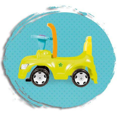 MASINUTA 2 IN 1 - STEP CAR - DOLU (D8031) - Libelula Vesela - Jucarii