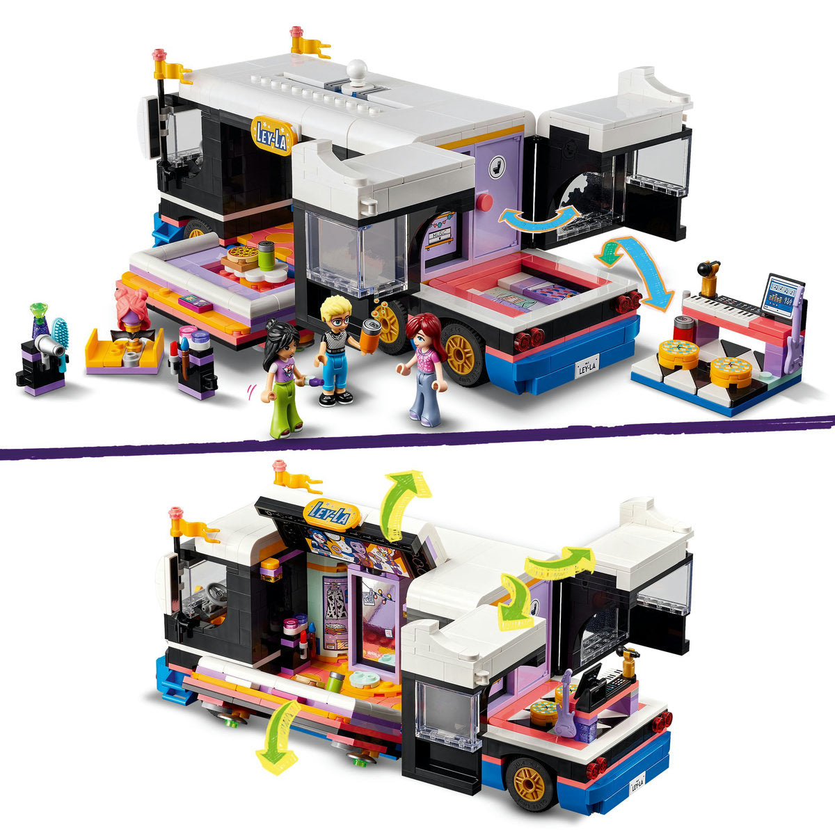 AUTOCAR DE TURNEU PENTRU STARURI POP - LEGO FRIENDS - LEGO (42619)