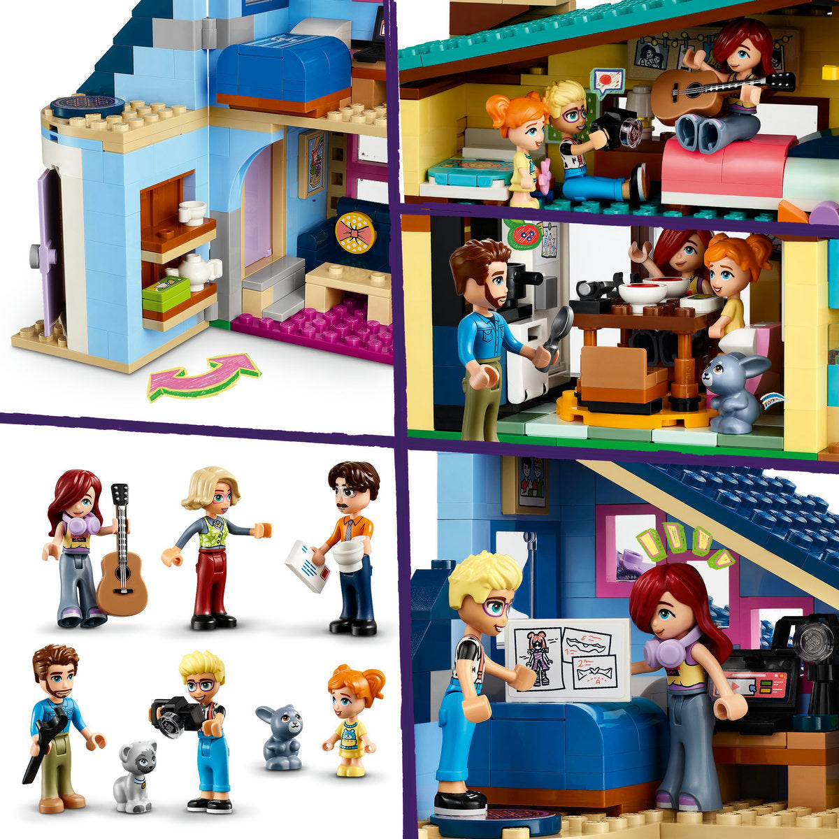 CASELE LUI OLLY SI PAISLEY - LEGO FRIENDS - LEGO (42620)