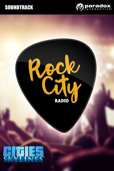 CITIES SKYLINES - ROCK CITY RADIO (DLC) - STEAM - PC - EMEA, US - Libelula Vesela - Jocuri video