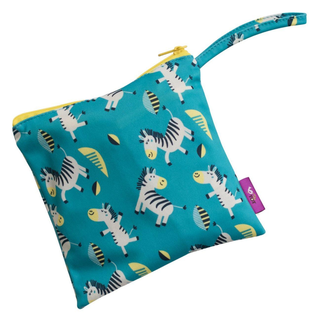 BAVETA MANECI SCURTE CU VENTUZE - ZEBRE VESELE - TIDY TOT (SSCCDZ) - Libelula Vesela - Puericultura