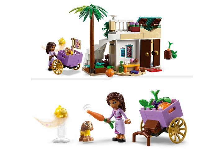 ASHA IN ORASUL ROZELOR - LEGO DISNEY - LEGO (43223) - Libelula Vesela - Jucarii