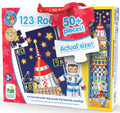 PUZZLE INALT DE PODEA - RACHETA 123 - THE LEARNING JOURNEY (TLJ434284) - Libelula Vesela - Jucarii
