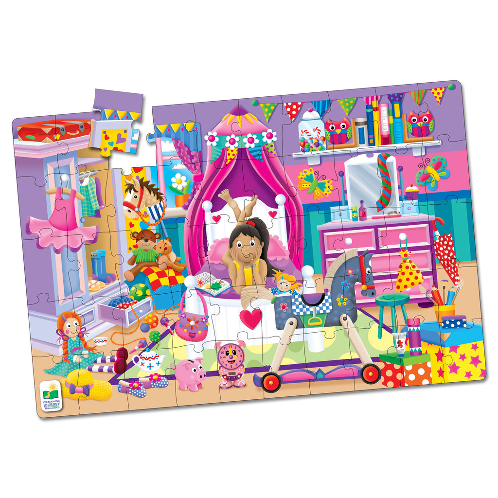 PUZZLE MARE DE PODEA - CAMERA MEA - THE LEARNING JOURNEY (TLJ436233) - Libelula Vesela - Jucarii