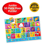 PUZZLE MARE DE PODEA - ALFABET - ENG - THE LEARNING JOURNEY (TLJ436318) - Libelula Vesela - Jucarii