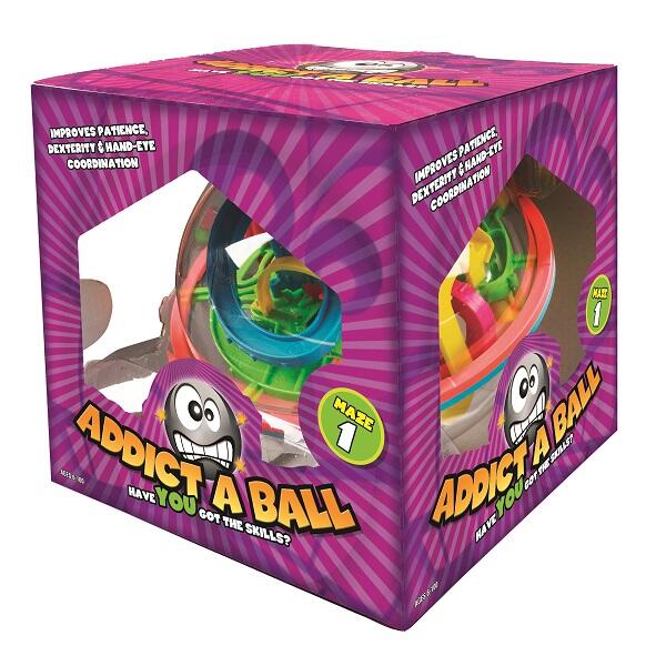 LABIRINT 3D ADDICTABALL (19 CM) - BRAINSTORM (A3001) - Libelula Vesela - Jucarii