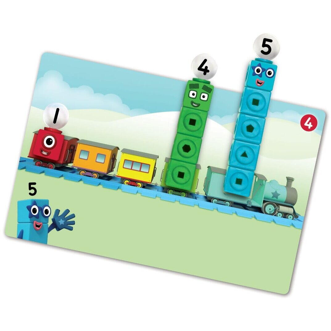 MATHLINK® CUBES NUMBERBLOCKS IN ROMANA - SET DE ACTIVITATI DE LA 1 - 10 - LEARNING RESOURCES (LSP0949-EDU) - Libelula Vesela - Jucarii
