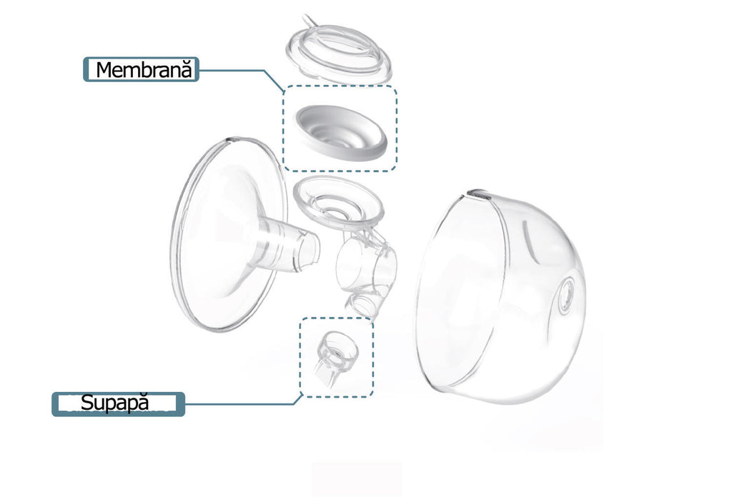 HANDS FREE CUPS SET (28 MM) - SPECTRA (ENAC039)