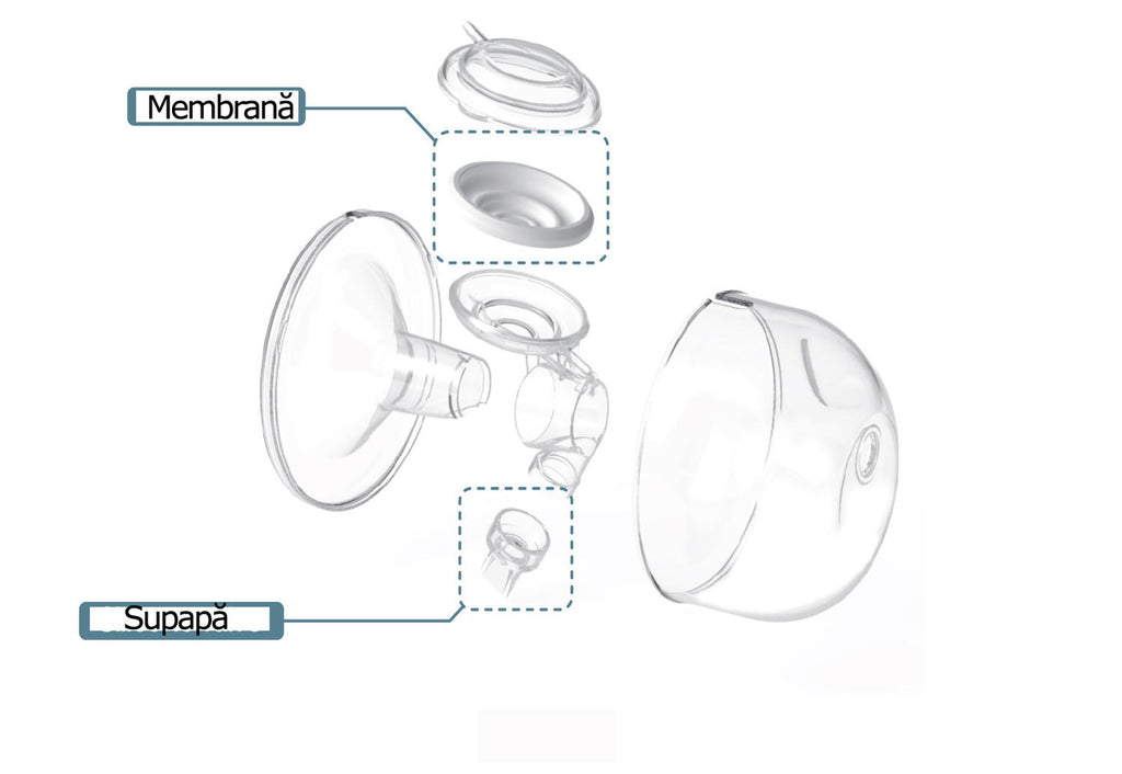 HANDS FREE CUPS SET (24 MM) - SPECTRA (ENAC038)
