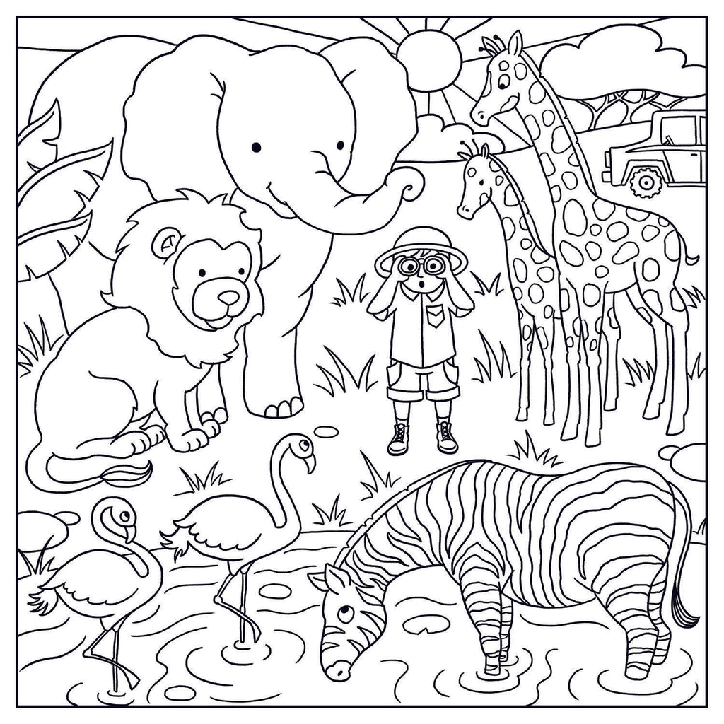 MAREA CARTE DE COLORAT - GALT (1004972) - Libelula Vesela - Jucarii