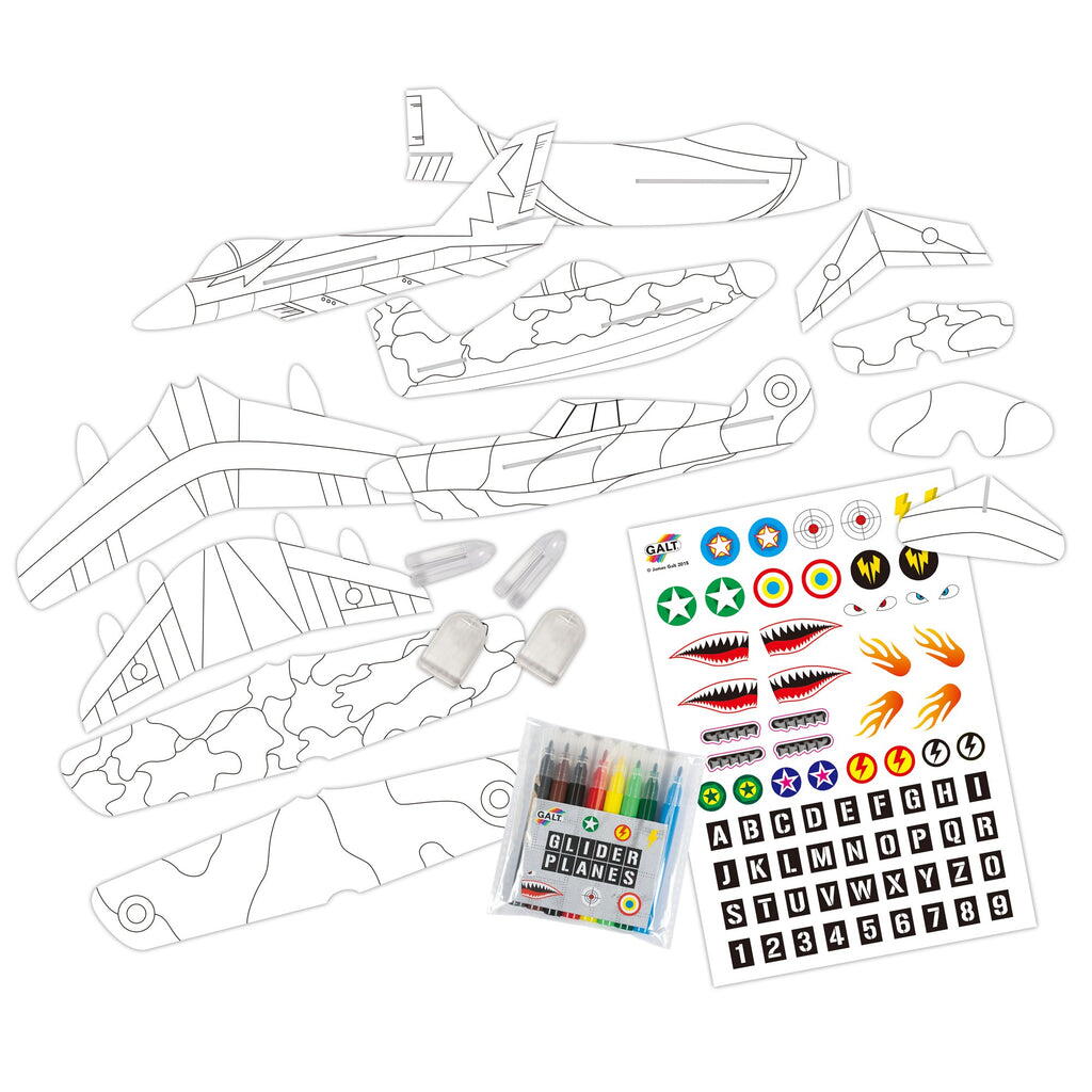 SET CREATIV - AVIOANE DIN SPUMA - GALT (1004705) - Libelula Vesela - Jucarii