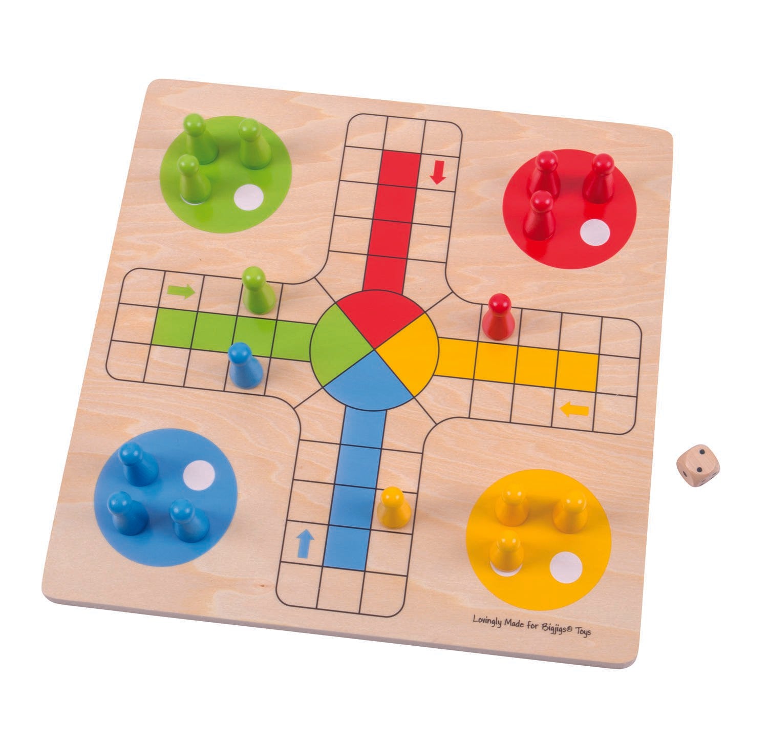 JOC CLASIC DIN LEMN - NU TE SUPARA FRATE - BIGJIGS (BJ904) - Libelula Vesela - Jucarii