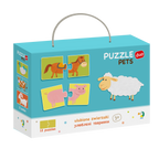 DUO PUZZLE - FERMA (2 PIESE) - DODO (DO300115) - Libelula Vesela - Jucarii