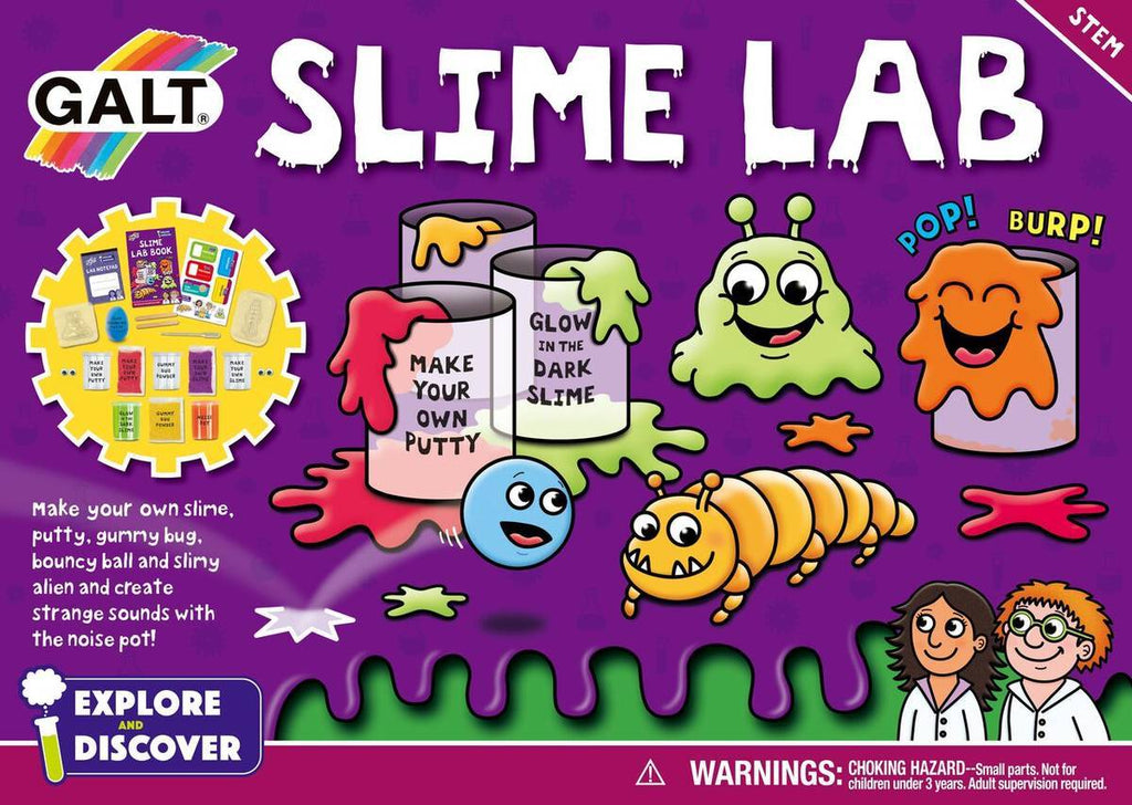 SET EXPERIMENTE - SLIME LAB - GALT (1004870) - Libelula Vesela - Jucarii
