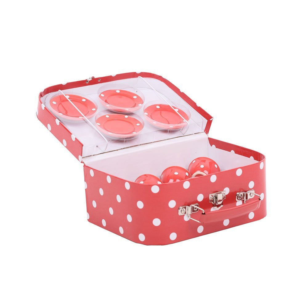 SET DE CEAI DIN PORTELAN (BJ613) - Libelula Vesela - Jucarii