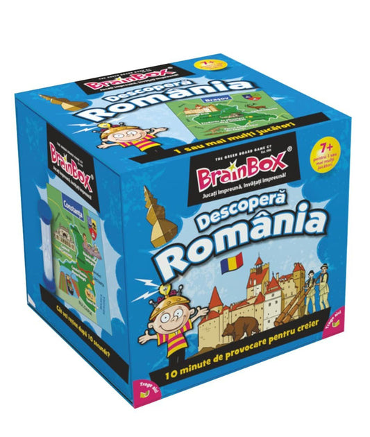 JOC BRAINBOX - ROMANIA - THE GREEN BOARD GAME COMPANY (G114060) - Libelula Vesela - Jucarii