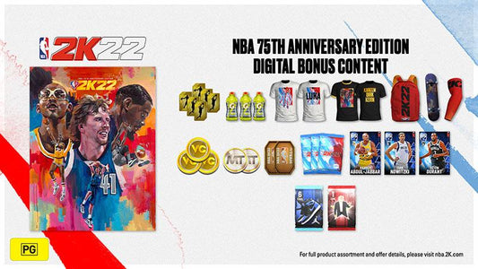 NBA 2K22: NBA 75TH ANNIVERSARY EDITION - PC - STEAM - MULTILANGUAGE - EU - Libelula Vesela - Jocuri video