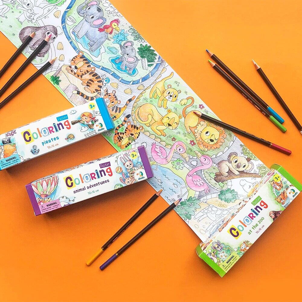 POSTER DE COLORAT - LA ZOO - DODO (DO300327) - Libelula Vesela - Jucarii