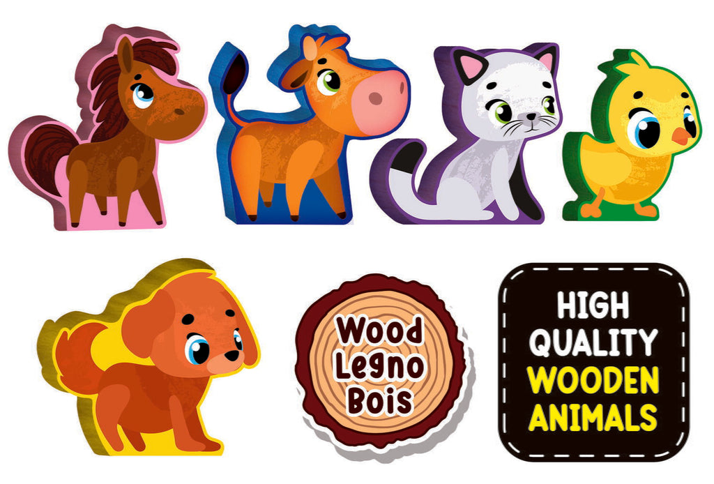 JOC MONTESSORI - DISTRACTIE CU ANIMALUTE - LISCIANI (L96886) - Libelula Vesela - Jucarii