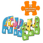 PUZZLE POTRIVESTE LITERELE - ENG - THE LEARNING JOURNEY (TLJ580226) - Libelula Vesela - Jucarii