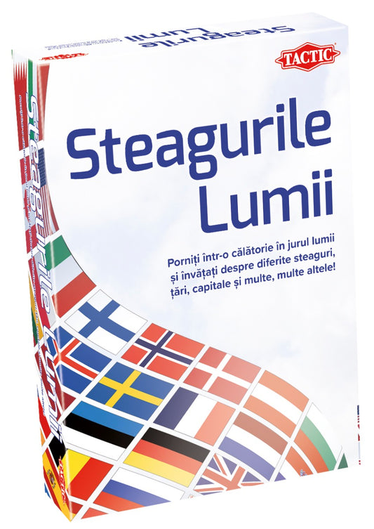 JOC DE SOCIETATE STEAGURILE LUMII - TACTIC GAMES (58115) - Libelula Vesela - Jucarii