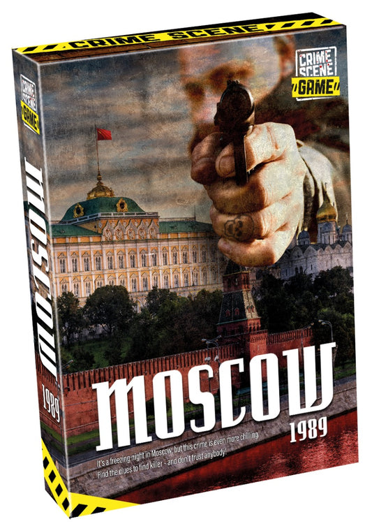 CRIME SCENE MOSCOW - TACTIC GAMES (58620) - Libelula Vesela - Jucarii