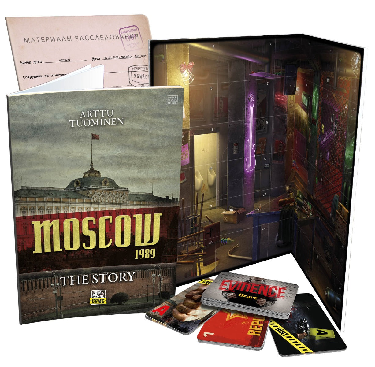 CRIME SCENE MOSCOW - TACTIC GAMES (58620) - Libelula Vesela - Jucarii