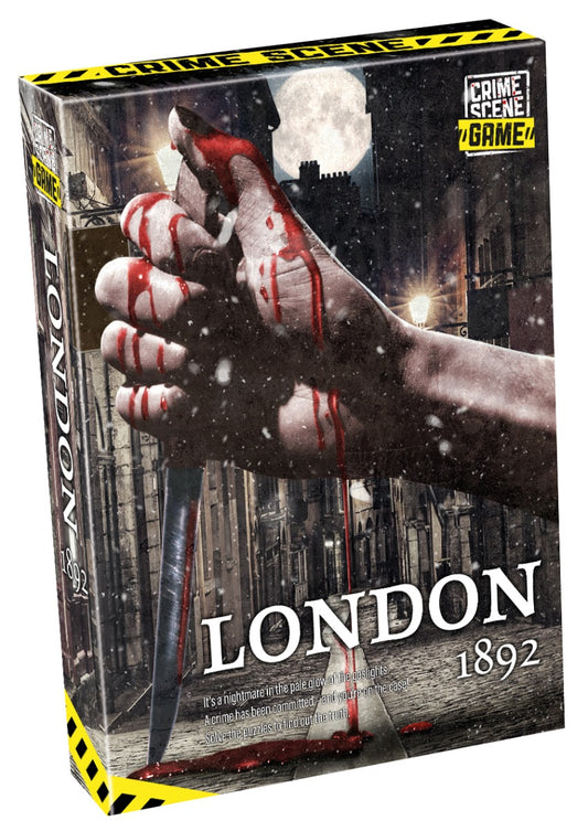 CRIME SCENE LONDON - TACTIC GAMES (58621) - Libelula Vesela - Jucarii