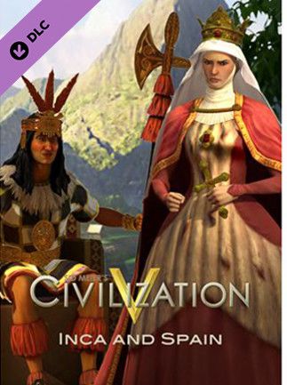 SID MEIER'S CIVILIZATION V: DOUBLE CIVILIZATION AND SCENARIO PACK SPAIN AND INCA (MAC) (DLC) - WORLDWIDE - Libelula Vesela - Jocuri video