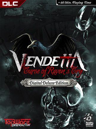 VENDETTA: CURSE OF RAVEN'S CRY - DELUXE EDITION UPGRADE - STEAM - MULTILANGUAGE - WORLDWIDE - PC - Libelula Vesela - Jocuri video