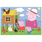 PUZZLE - PEPPA PIG - PUISORII (24 PIESE) - DINO TOYS (351615) - Libelula Vesela - Jucarii