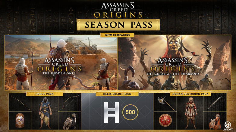 ASSASSIN'S CREED: ORIGINS - SEASON PASS - UPLAY - PC - EU - Libelula Vesela - Jocuri video