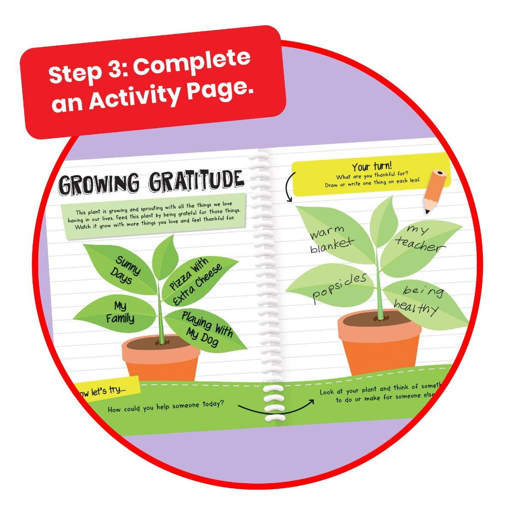 JURNAL CU ACTIVITATI - EMOTIILE MELE (LB.ENGLEZA) - HAND2MIND (94486) - Libelula Vesela - Jucarii