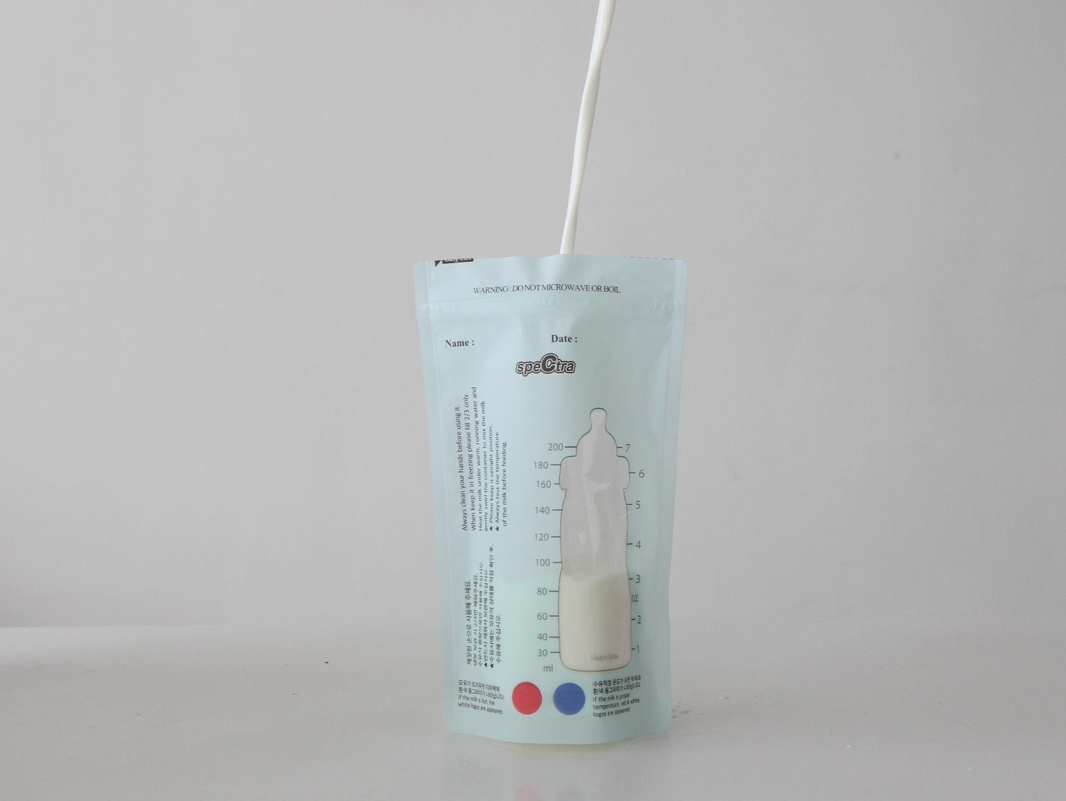 PUNGI STOCARE LAPTE MATERN CU FERMOAR (30 BUC.) - SPECTRA (ROAC010) - Libelula Vesela - Puericultura