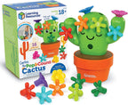 JOC DE POTRIVIRE CU NUMERE - CACTUSUL CARLOS - LEARNING RESOURCES (LER9125) - Libelula Vesela - Jucarii