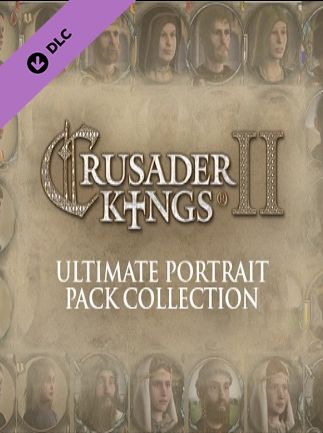 CRUSADER KINGS II - ULTIMATE PORTRAIT PACK COLLECTION (DLC) - STEAM - PC - WORLDWIDE Libelula Vesela Jocuri video
