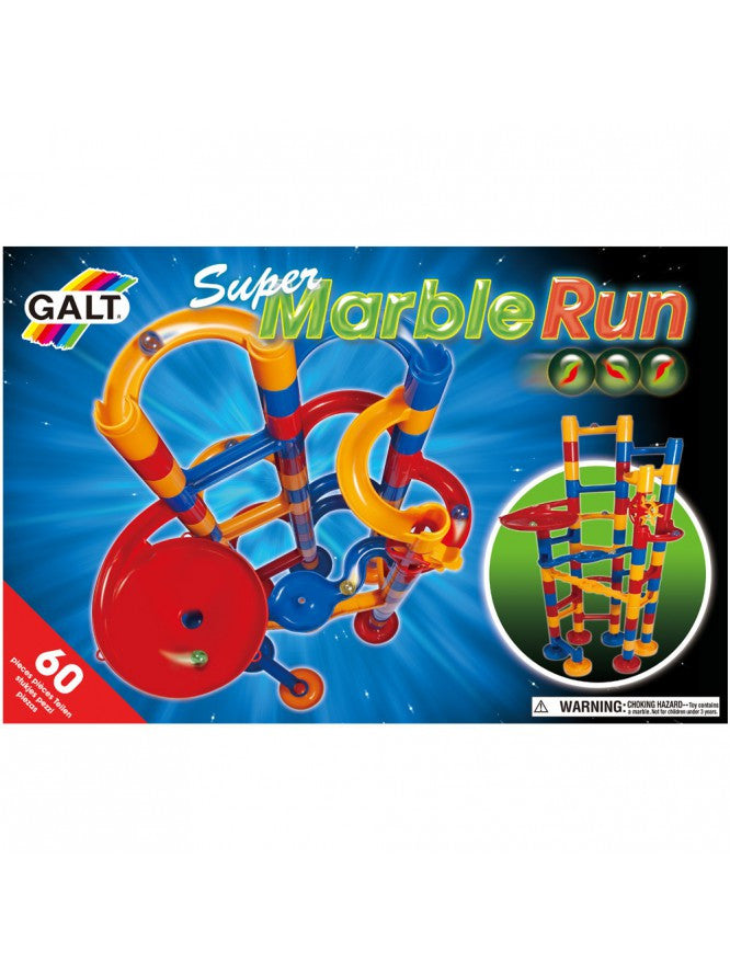 SUPER MARBLE RUN - SUPER CURSE CU BILUTE DE STICLA (1004105) - Libelula Vesela - Jucarii