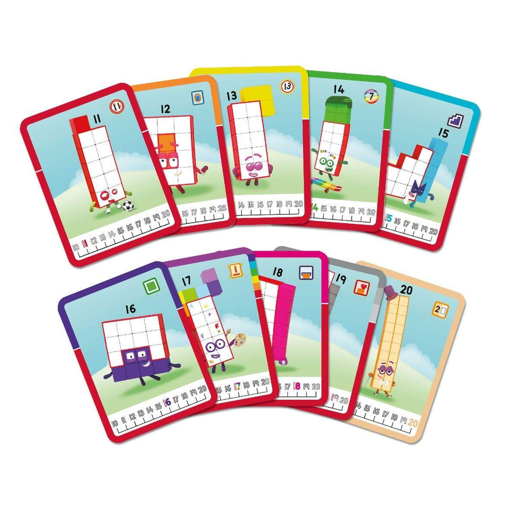 MATHLINK®CUBES NUMBERBLOCKS SET DE ACTIVITATI DE LA 11 - 20 - LEARNING RESOURCES (LSP0950-UK) - Libelula Vesela - Jucarii