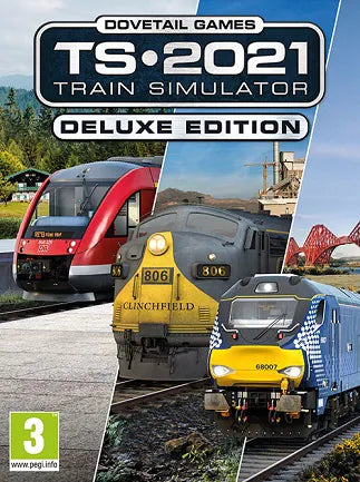 TRAIN SIMULATOR 2021 (DELUXE EDITION) - PC - STEAM - MULTILANGUAGE - ROW - Libelula Vesela - Jocuri video
