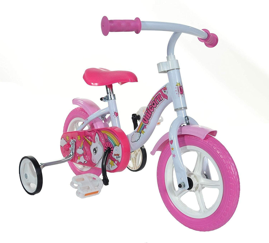 BICICLETA COPII 10'' - UNICORN - DINO BIKES (108L-UN) - Libelula Vesela - Jucarii