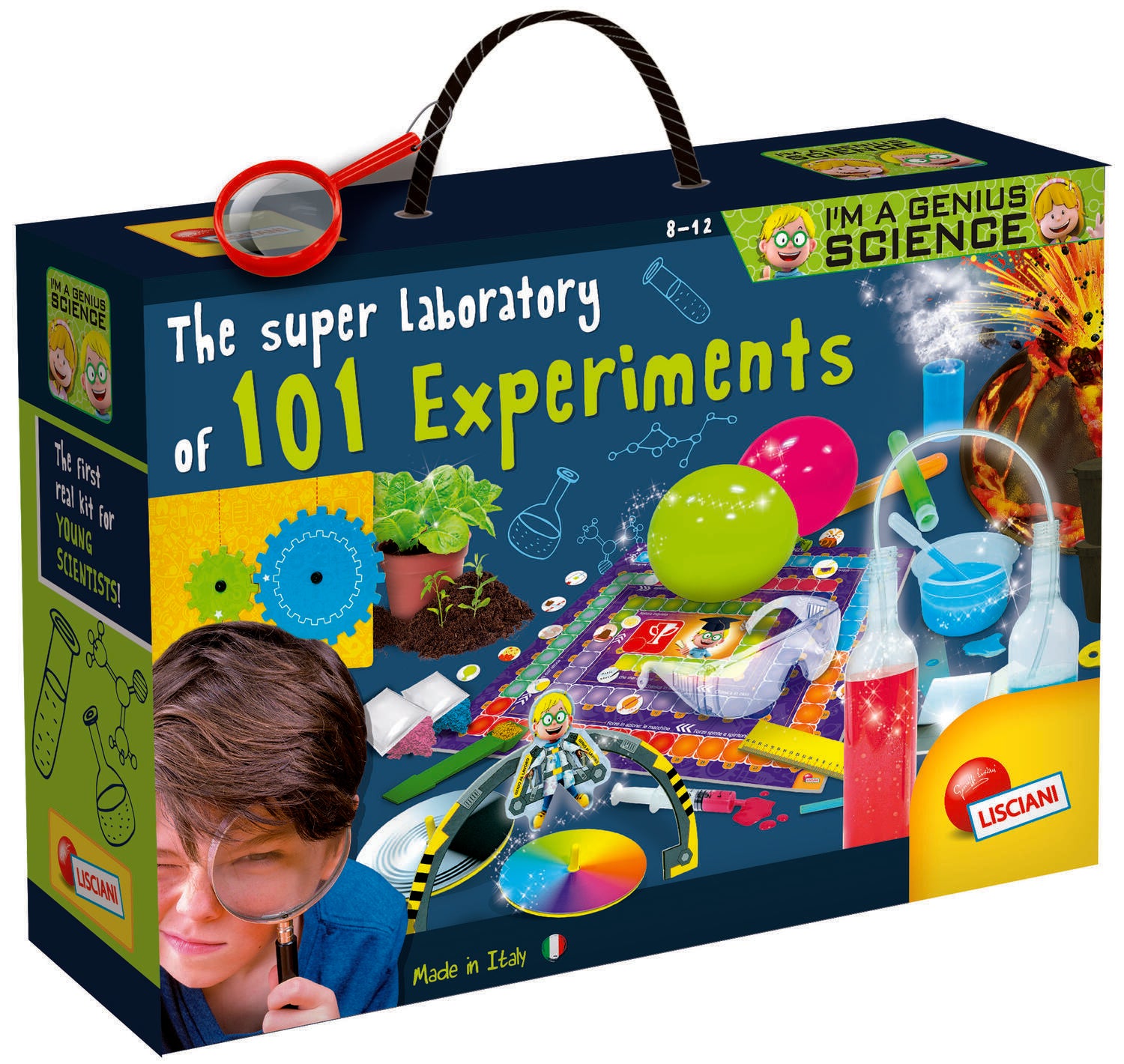 EXPERIMENTELE MICULUI GENIU - 101 EXPERIMENTE - LISCIANI (LEN69330) - Libelula Vesela - Jucarii