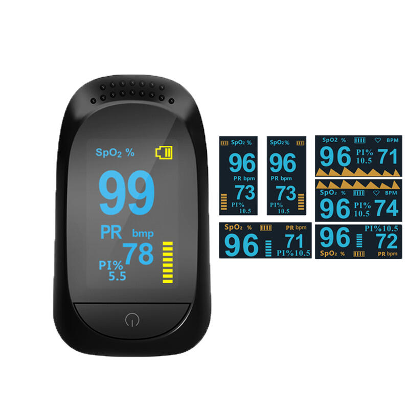 PULSOXIMETRU PENTRU DEGET, CERTIFICAT MEDICAL - IMDK (C101A2) - Libelula Vesela - Electronice