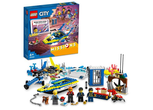 MISIUNI ACVATICE ALE POLITIEI - LEGO CITY - LEGO (60355)