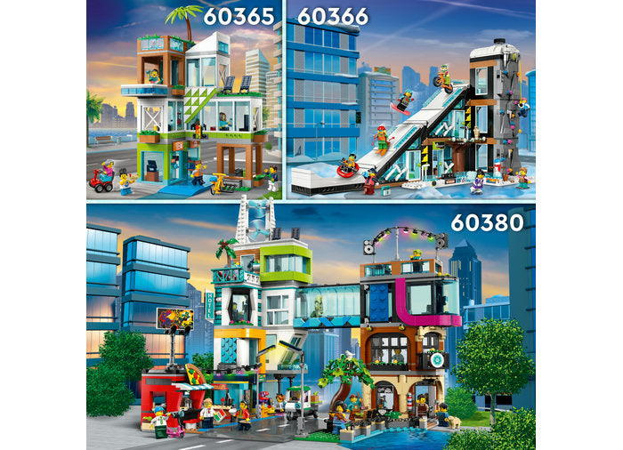 PARC PENTRU SKATEBOARD - LEGO CITY - LEGO (60364) - Libelula Vesela - Jucarii
