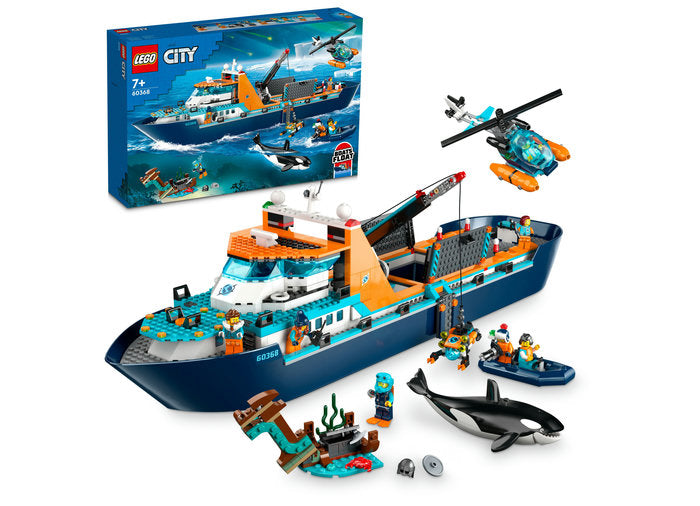 NAVA PENTRU EXPLORARI ARCTICE - LEGO CITY - LEGO (60368) - Libelula Vesela - Jucarii