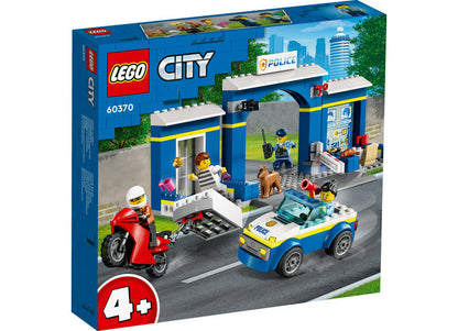URMARIRE LA SECTIA DE POLITIE - LEGO CITY - LEGO (60370) - Libelula Vesela - Jucarii