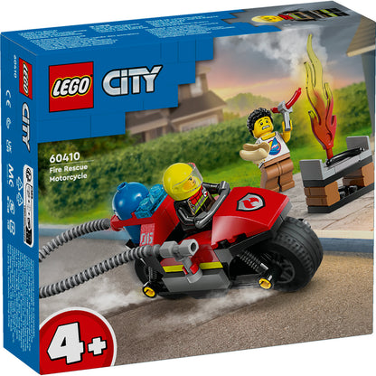 MOTOCICLETA DE POMPIERI - LEGO CITY - LEGO (60410) - Libelula Vesela - Jucarii
