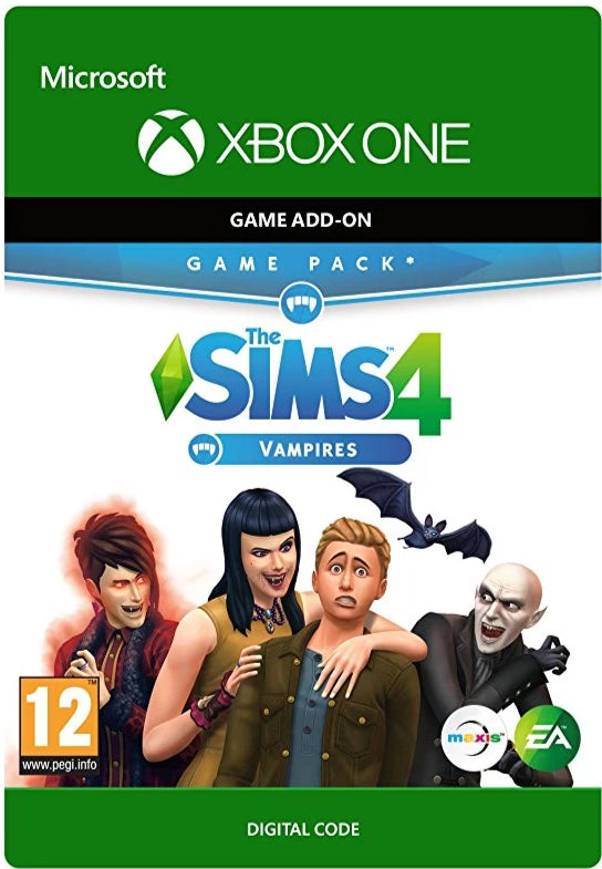 THE SIMS 4: VAMPIRES - EXPANSION PACK - XBOX ONE - XBOX LIVE - WORLDWIDE - MULTILANGUAGE - Libelula Vesela - Jocuri video